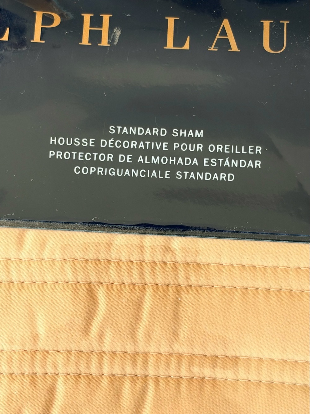 New Ralph Lauren Reed Standard Sham - Picture 2 of 3